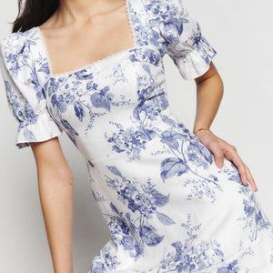 NWT Reformation Evianna Dress (Lupine)